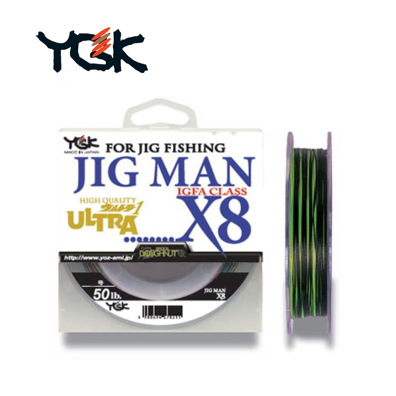 YGK JIG MAN ULTRA X8 300m PE線(5色) - 台灣星光貿易